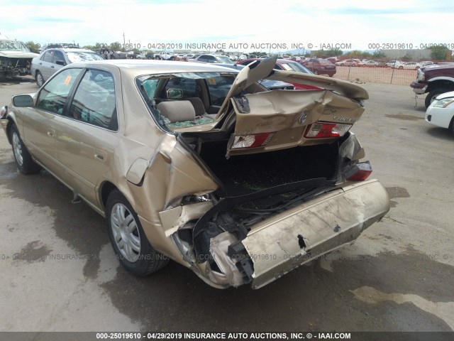 4T1BG22K81U087067 - 2001 TOYOTA CAMRY CE/LE/XLE GOLD photo 6