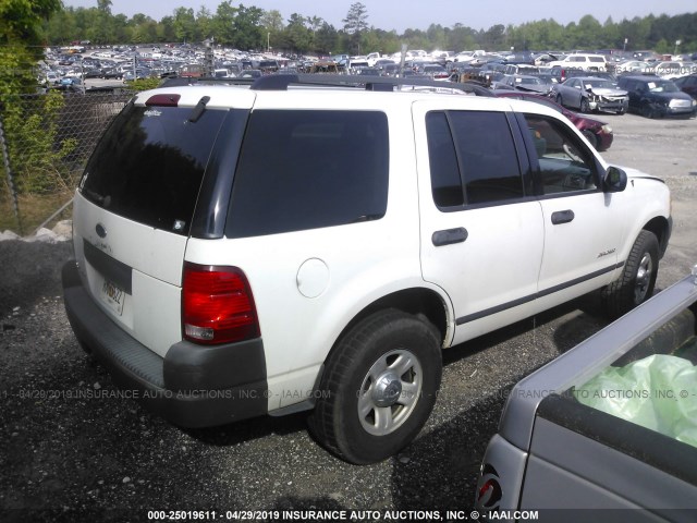 1FMZU72K54UC09215 - 2004 FORD EXPLORER XLS/XLS SPORT WHITE photo 4