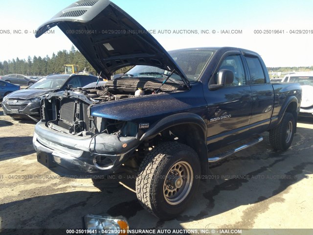 3D7KU28D73G754700 - 2003 DODGE RAM 2500 ST/SLT 蓝色 照片 2