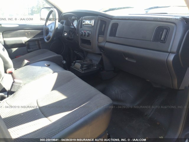 3D7KU28D73G754700 - 2003 DODGE RAM 2500 ST/SLT 蓝色 照片 5