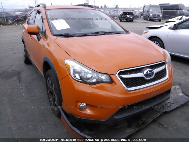 JF2GPAVC8D2800463 - 2013 SUBARU XV CROSSTREK 2.0 PREMIUM ORANGE photo 1