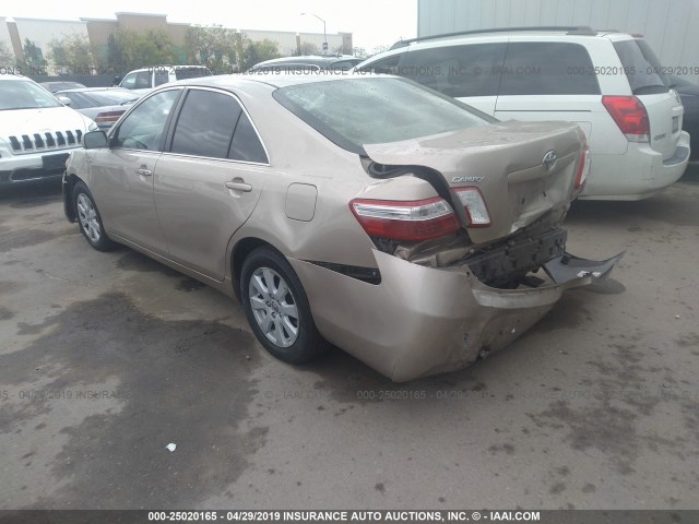 4T1BB46K09U089251 - 2009 TOYOTA CAMRY HYBRID GOLD photo 3