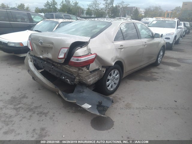 4T1BB46K09U089251 - 2009 TOYOTA CAMRY HYBRID GOLD photo 4