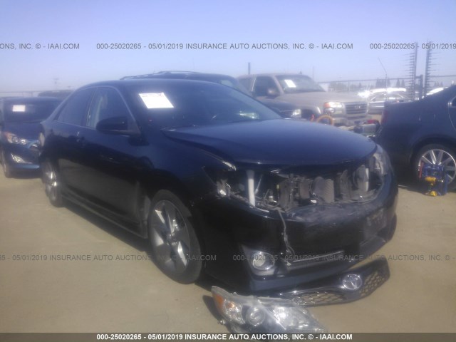 4T1BF1FK3EU348991 - 2014 TOYOTA CAMRY L/SE/LE/XLE 黑色 照片 1