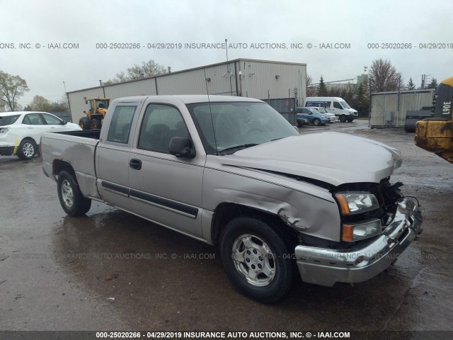 1GCEC19X44Z316988 - 2004 CHEVROLET SILVERADO C1500 TAN photo 1