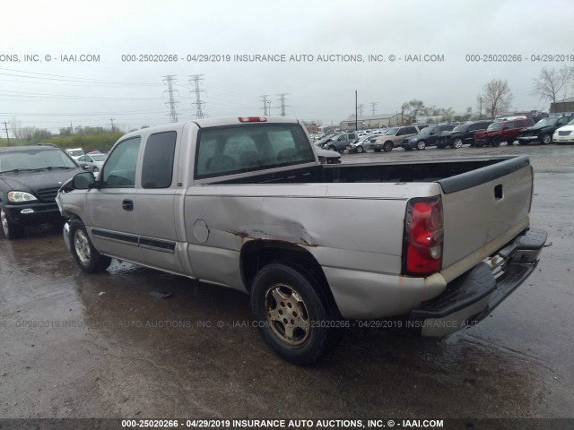 1GCEC19X44Z316988 - 2004 CHEVROLET SILVERADO C1500 TAN photo 3