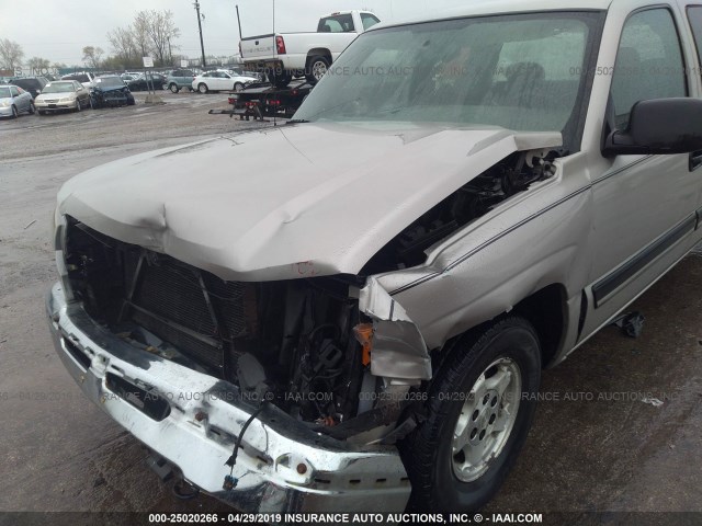 1GCEC19X44Z316988 - 2004 CHEVROLET SILVERADO C1500 TAN photo 6