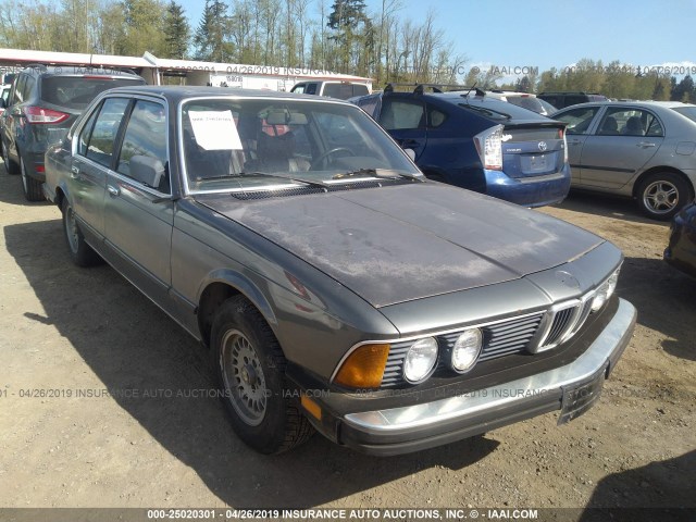 WBAFH8406F0636522 - 1985 BMW 735 I AUTOMATIC GRAY photo 1