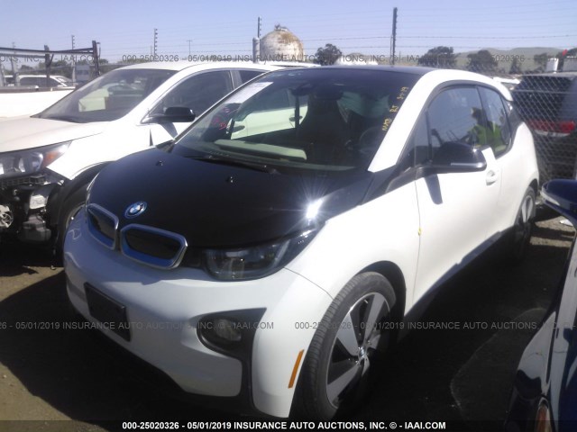 WBY1Z2C59FV555679 - 2015 BMW I3 BEV WHITE photo 2