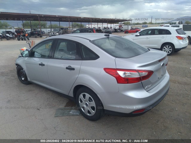 1FADP3E21DL212506 - 2013 FORD FOCUS S SILVER photo 3