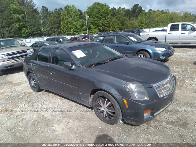 1G6DP577370139260 - 2007 CADILLAC CTS HI FEATURE V6 GRAY photo 1