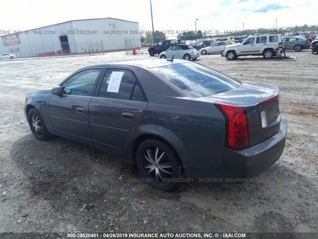 1G6DP577370139260 - 2007 CADILLAC CTS HI FEATURE V6 GRAY photo 3