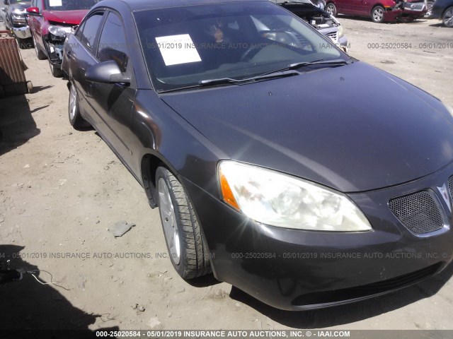 1G2ZG58B174155007 - 2007 PONTIAC G6 SE GRAY photo 1