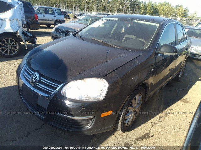 3VWEF71K87M078396 - 2007 VOLKSWAGEN JETTA WOLFSBURG 黑色 照片 2