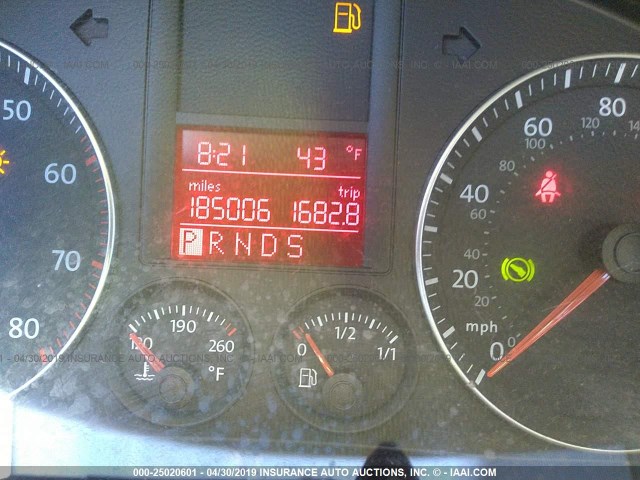 3VWEF71K87M078396 - 2007 VOLKSWAGEN JETTA WOLFSBURG 黑色 照片 7