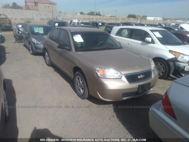 1G1ZS58F97F307500 - 2007 CHEVROLET MALIBU LS GOLD photo 1