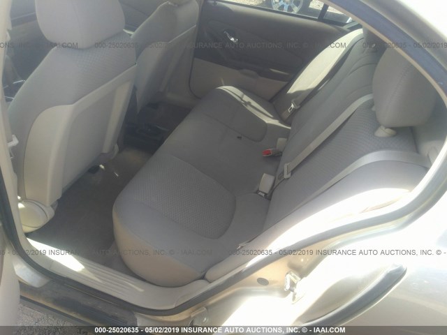 1G1ZS58F97F307500 - 2007 CHEVROLET MALIBU LS GOLD photo 8