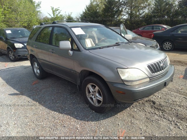 JTJHF10U020244208 - 2002 LEXUS RX 300 SILVER photo 1