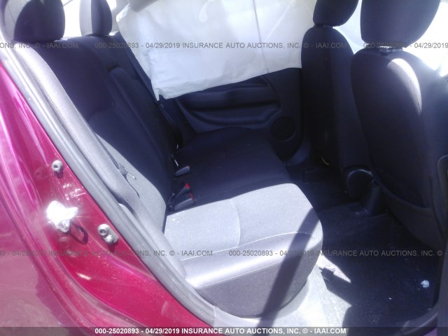 ML32F3FJXHHF05037 - 2017 MITSUBISHI MIRAGE G4 ES წითელი ფოტო 8