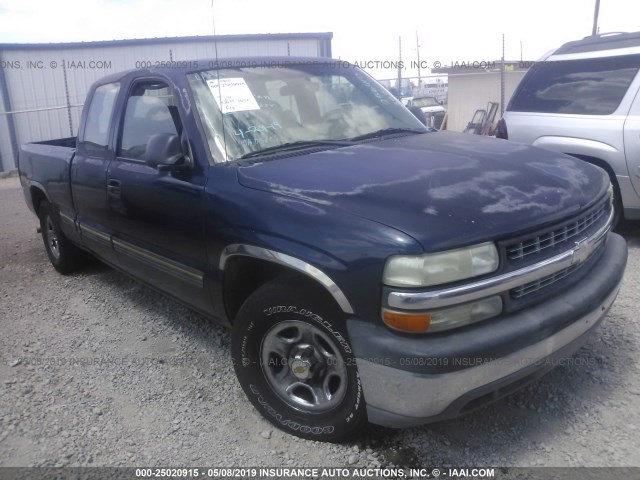 2GCEC19W311256410 - 2001 CHEVROLET SILVERADO C1500 BLUE photo 1