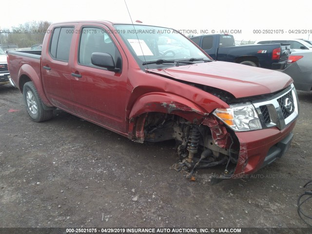 1N6AD0EV1GN782087 - 2016 NISSAN FRONTIER S/SV/SL/PRO-4X RED photo 1