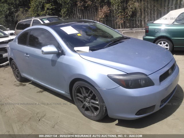 JTKDE167280232682 - 2008 TOYOTA SCION TC Light Blue photo 6
