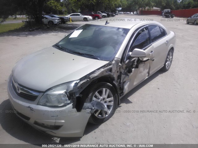 1G8ZV57B99F164493 - 2009 SATURN AURA XR GOLD photo 2