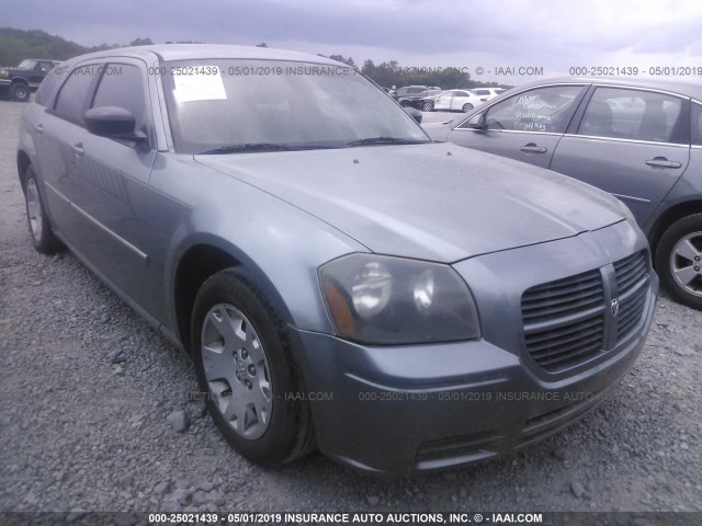 2D4FV47T67H641519 - 2007 DODGE MAGNUM SE GRAY photo 1