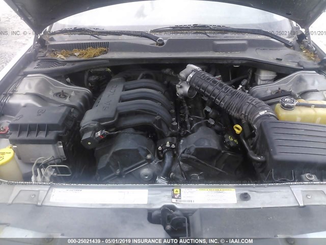 2D4FV47T67H641519 - 2007 DODGE MAGNUM SE GRAY photo 10