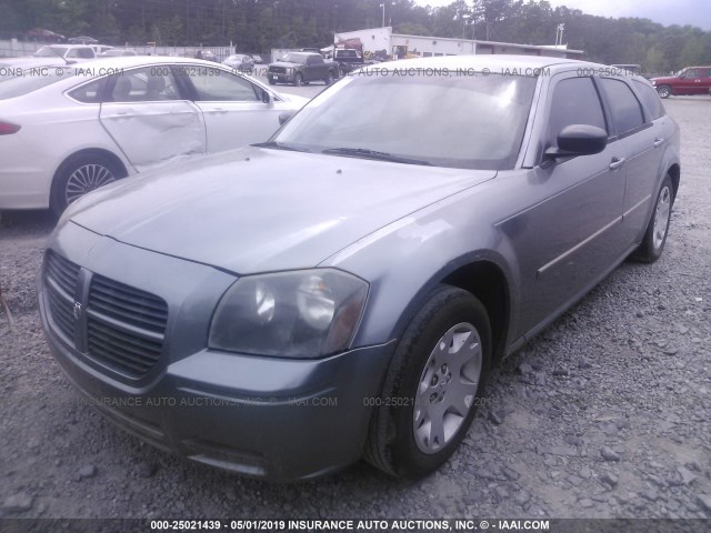 2D4FV47T67H641519 - 2007 DODGE MAGNUM SE GRAY photo 2