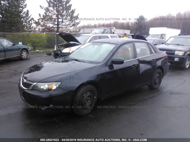 JF1GE61629G501214 - 2009 SUBARU IMPREZA 2.5I BLACK photo 2