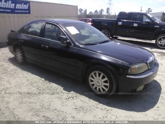 1LNHM86S63Y702663 - 2003 LINCOLN LS შავი ფოტო 1