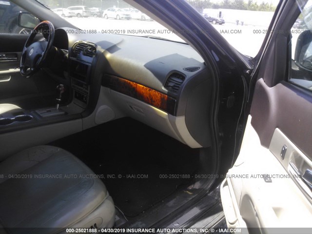 1LNHM86S63Y702663 - 2003 LINCOLN LS შავი ფოტო 5