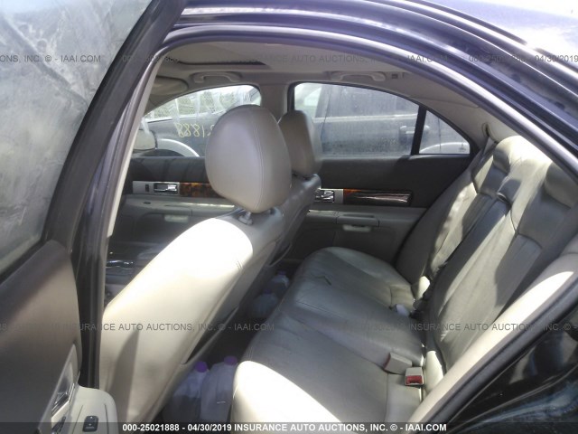 1LNHM86S63Y702663 - 2003 LINCOLN LS შავი ფოტო 8