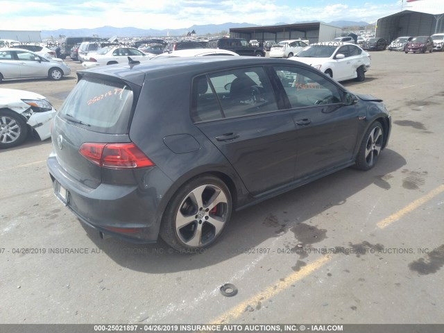 3VW547AU9GM007974 - 2016 VOLKSWAGEN GTI S/SE/AUTOBAHN BLACK photo 4