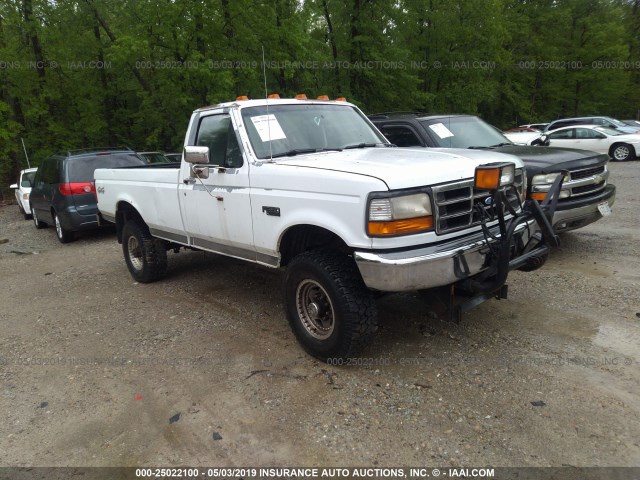 3FTHF36G7VMA69070 - 1997 FORD F350 WHITE photo 1