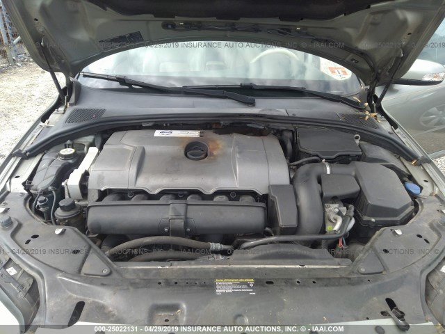 YV1AS982371041326 - 2007 VOLVO S80 3.2 GRAY photo 10