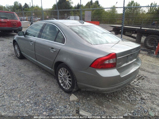 YV1AS982371041326 - 2007 VOLVO S80 3.2 GRAY photo 3