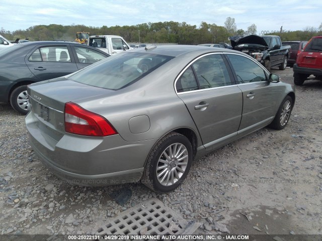 YV1AS982371041326 - 2007 VOLVO S80 3.2 GRAY photo 4