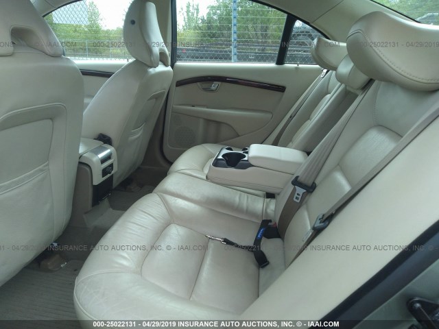 YV1AS982371041326 - 2007 VOLVO S80 3.2 GRAY photo 8