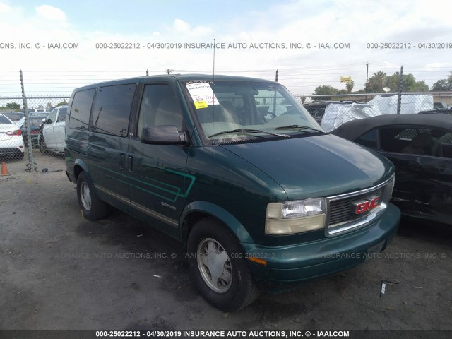 1GKDM19W0TB513703 - 1996 GMC SAFARI XT GREEN photo 1