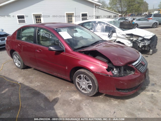 1G8AJ52F55Z153440 - 2005 SATURN ION LEVEL 2 栗色 照片 1