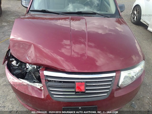 1G8AJ52F55Z153440 - 2005 SATURN ION LEVEL 2 栗色 照片 10