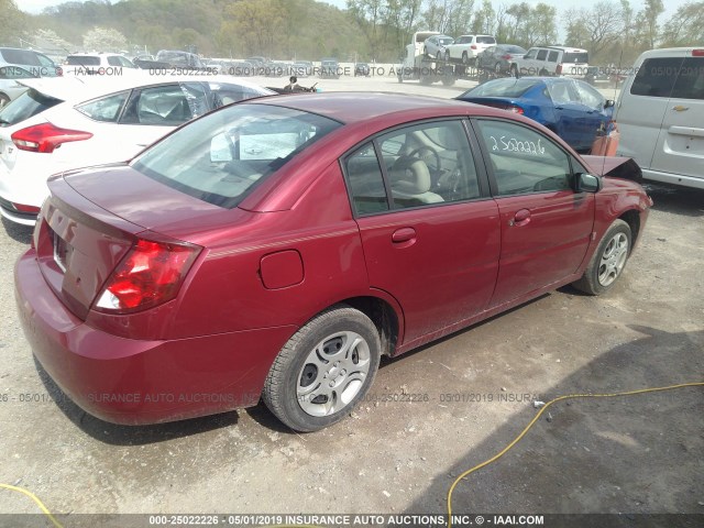 1G8AJ52F55Z153440 - 2005 SATURN ION LEVEL 2 栗色 照片 4