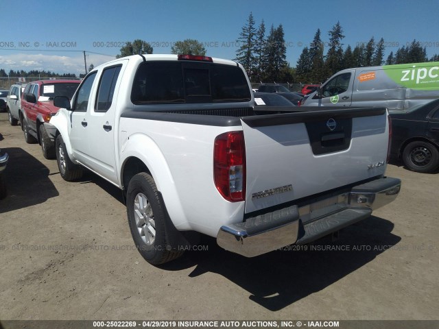 1N6AD0EV6JN735676 - 2018 NISSAN FRONTIER S/SV/SL/PRO-4X WHITE photo 3