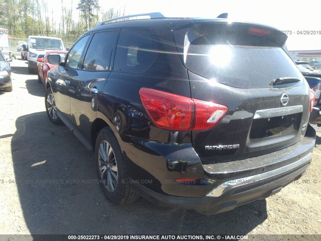 5N1DR2MM6KC599757 - 2019 NISSAN PATHFINDER S/SL/SV/PLATINUM 黑色 照片 3
