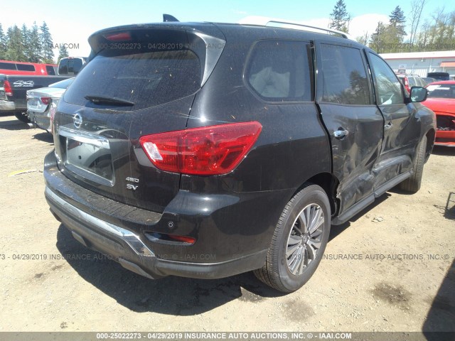 5N1DR2MM6KC599757 - 2019 NISSAN PATHFINDER S/SL/SV/PLATINUM 黑色 照片 4