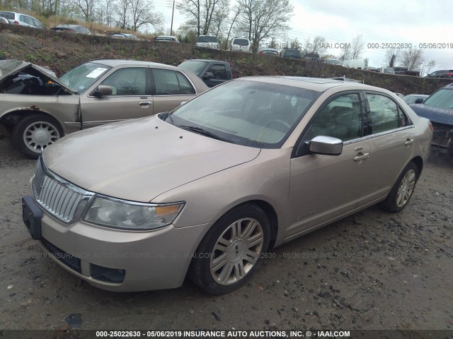 3LNHM26106R611623 - 2006 LINCOLN ZEPHYR TAN photo 2