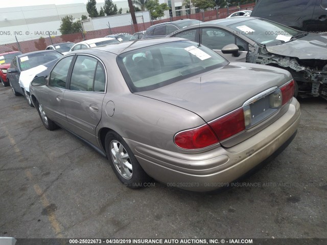 1G4HR54K93U182159 - 2003 BUICK LESABRE LIMITED BROWN photo 3