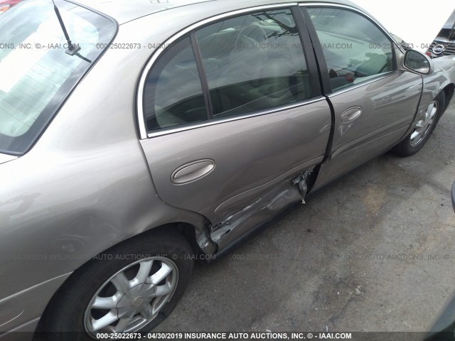 1G4HR54K93U182159 - 2003 BUICK LESABRE LIMITED BROWN photo 6